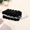 Unique Bargains Women's Portable Pure Color Vertical Bar Makeup Bag 1 Pc - 3 of 3