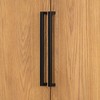 Sophisticated Oak Veneer Cabinet with multiple storage functions,Suitable for Study,Entryway, Hallway, Living Room, Foyer - 4 of 4