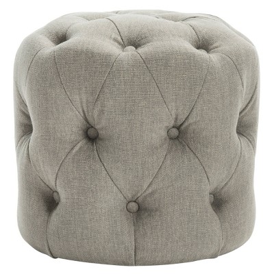 Ponzi Ottoman Gray - Safavieh