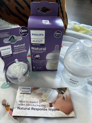 Philips Avent 4pk Natural Response Bottle Nipple - Flow 2 - 0 Months+ :  Target