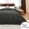 Bedsure | All Season Comforter Duvet Insert Quilted Down Alternative Comforters - 4 of 4