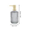 Unique Bargains Cylinder Texture Soap Dispenser 1 Pc - 4 of 4