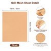 Unique Bargains M Nonstick Reusable High-Temperature Resistant Versatile Grill Mats Copper - 3 of 4