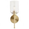 Quorum Lighting Tribute 1 - Light Sconce in  Aged Brass - 4 of 4