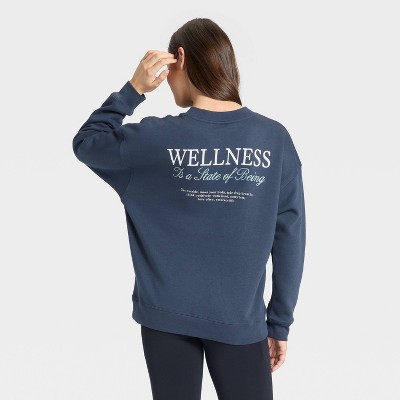 Women's Active Comfort Oversized Crewneck Sweatshirt - All In Motion' - image 2