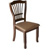 New Classic Furniture, Furniture Bixby Solid Wood and Polyester Dining Chairs in Espresso - 2 of 2