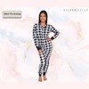 Silver Lilly - Slim Fit Women's Buffalo Plaid One Piece Pajama