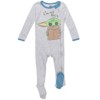Star Wars Chewbacca R2- D2 Darth Vader Stormtrooper Baby 2 Pack Zip Up Long Sleeve Sleep N' Play Coveralls Newborn to Infant - 2 of 4
