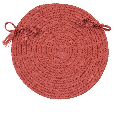 Colonial Mills Boca Raton - Terracotta Chair Pad, 1 Pc