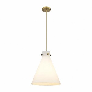 Newton Cone - 1 Light Pendant In Industrial Style-16.5 Inches Tall and 14 Inches Wide - 1 of 1