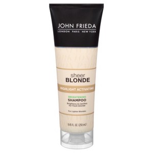 John Frieda Sheer Blonde Highlight Activating Brightening Shampoo - 8.45 fl oz
