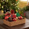 Aoibox 60pcs Red Green Gold Shatterproof Christmas Ornaments Set Assorted Balls Pinecones Reindeer Camper Holiday Tree Decor - 4 of 4