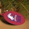 American University Eagles Logo Aluminum Holiday Christmas Tree Ornament - 4 of 4