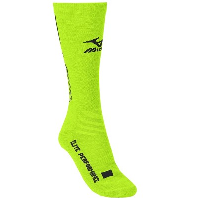 mizuno crew socks black