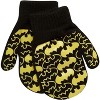 DC Comics Batman Boys 4 Pack Mittens or Gloves, Kids Ages 2-7 - 2 of 4