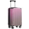 Whisen 3-Piece Luggage Sets, ABS Hardside Spinner Suitcases with TSA Lock and Spinner Wheels, Checked & Carry on Luggages - Pink & Gray - 4 of 4