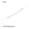 Unique Bargains Retractable Spring Coil Strap Flexible Badge Lanyard 5 Pcs - 3 of 4