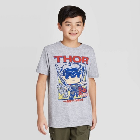 Boys' 80th Thor With Mini Funko Pop! - Gray : Target