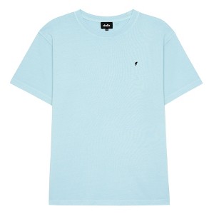 Dalix Mens Lil Bolt Midweight Garment Dye Tee - 1 of 4