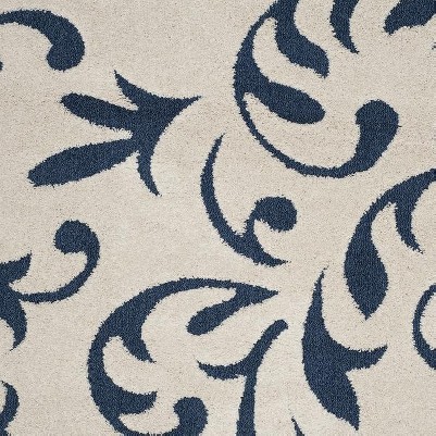 cream/blue