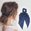 Unique Bargains Stylish Heart Ribbon Hair Elastics 1Pc - 2 of 4