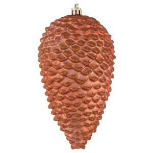 Vickerman Matte Glitter Pinecone Christmas Ornament - 1 of 4