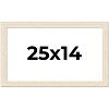 PosterPalooza | 25x14 Wide Barnwood Picture Frame, UV Acrylic, 6 Finishes - Grey, Brown, White, and Black - 2 of 4