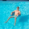 Swimline Flamingo Fabric Covered Floating U-Seat Pool Chair Float - 32" - 2 of 4