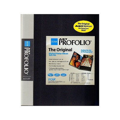 Itoya Art Profolio Storage/Display Book 8 1/2" x 11" 24 Pages (22215)