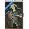 Trends International Lisa Parker - Wolf Song Framed Wall Poster Prints - 3 of 4