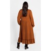 Women's Plus Size Alena Maxi Dress - masala | CITY CHIC - 4 of 4