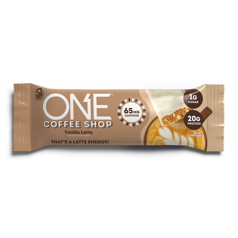 ONE Bar Coffee Shop Protein Bars - Vanilla Latte - 8.48oz/4pk, 3 of 5