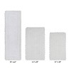 Lilly Crochet Collection 100% Cotton Tufted Reversible 3-Piece Bath Rug Set – Super Absorbent, Machine Washable Bathroom Mats with Crochet Pattern - 2 of 4