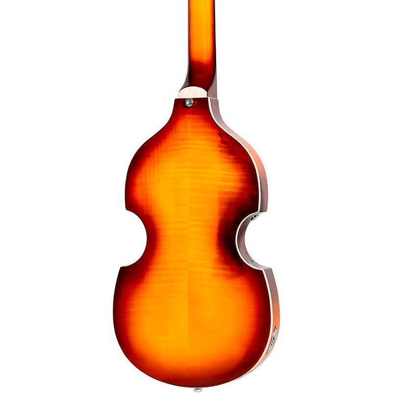 Hofner Ignition Series Left-Handed Short-Scale Violin Bass Sunburst, 2 of 7