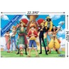 Trends International One Piece: Fishman Island - Crew On Deck Unframed Wall Poster Print Clear Push Pins Bundle 14.725" x 22.375" - 3 of 4