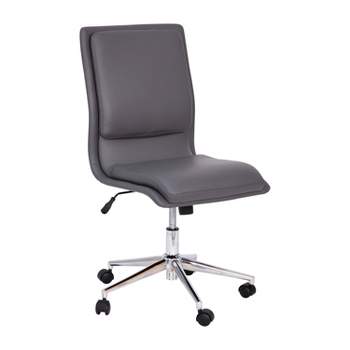 Emma And Oliver 24/7 500 Lb. Big & Tall Executive Swivel Ergonomic Office  Chair With Loop Arms : Target