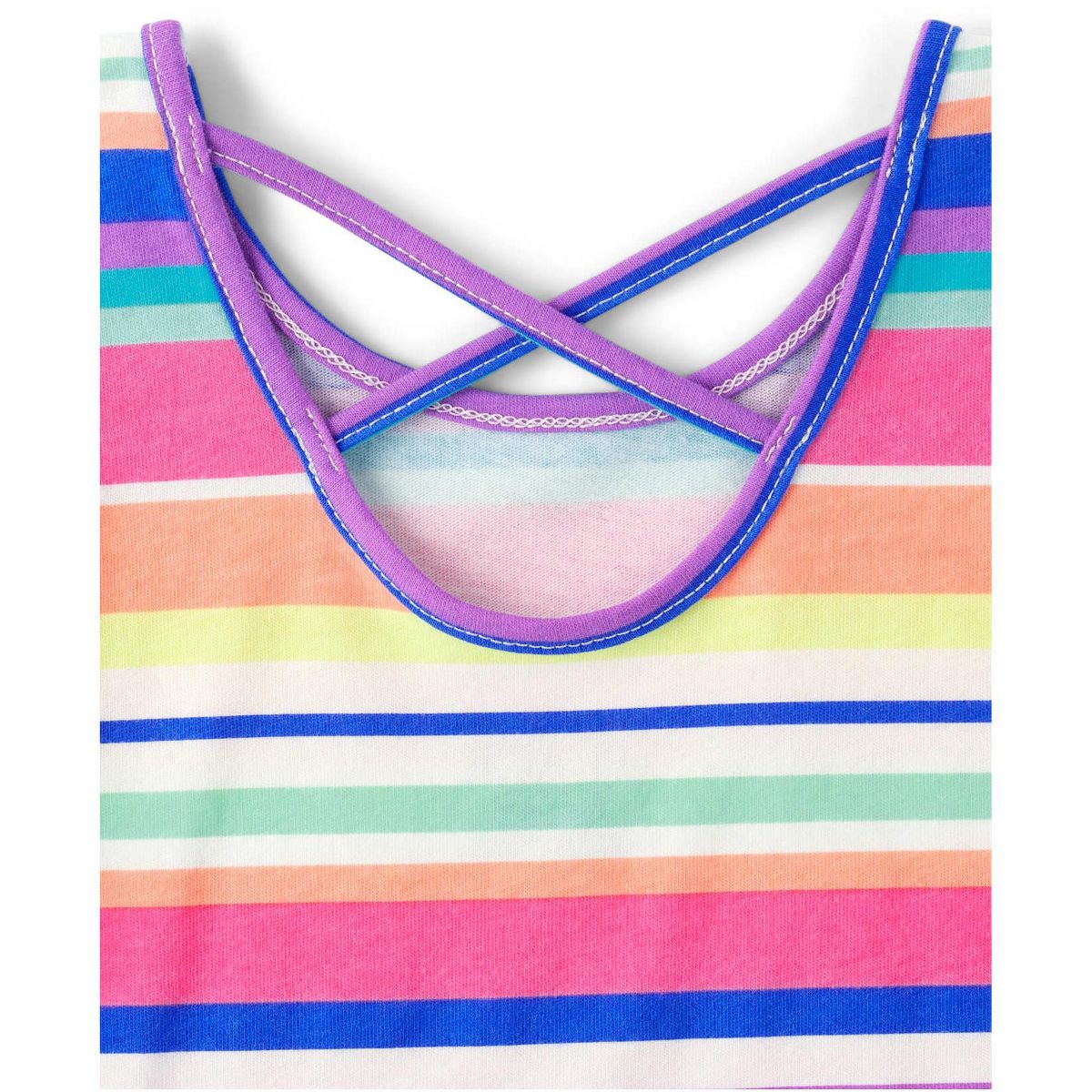 The Children's Place Toddler Girls Mix And Match Short Sleeve Tropical Leaf Top 3-Pack - thumbnail 3