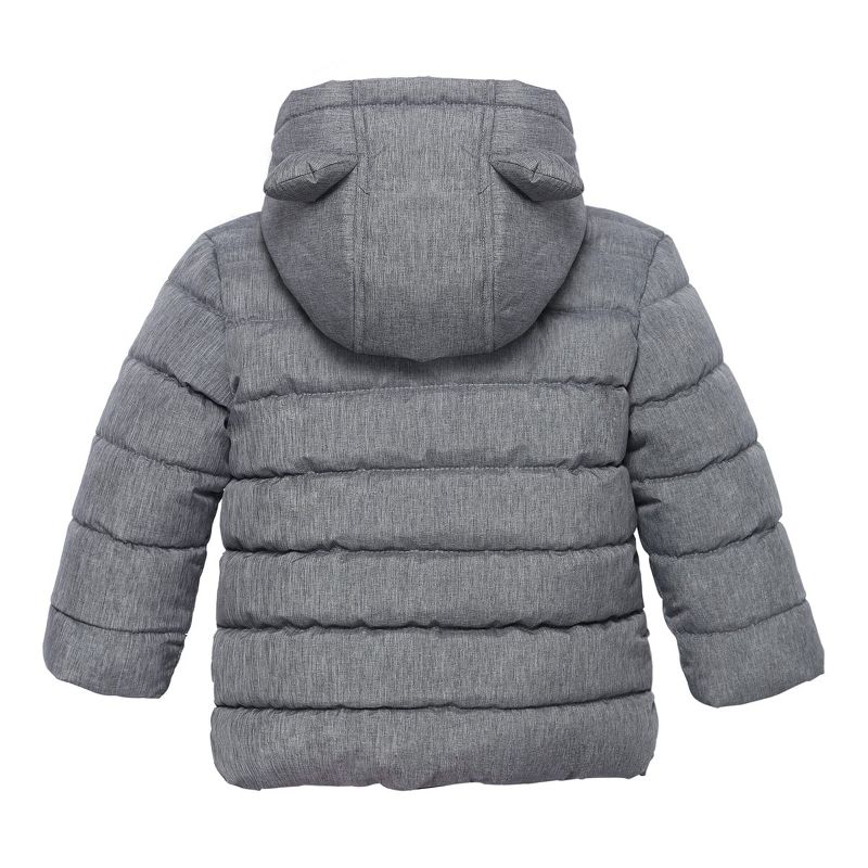 Rokka&Rolla Infant Toddler Boys' Warm Winter Coat-Baby Fleece Puffer Jacket, 6 of 10