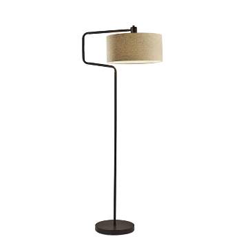 Jacob Floor Lamp Antique Bronze - Adesso