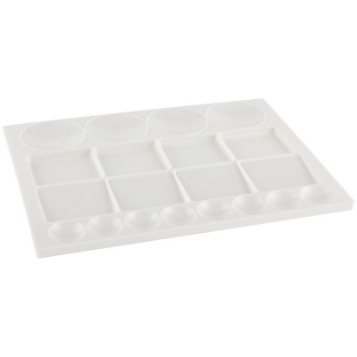 Jack Richeson 10 Well Porcelain Palette Mixing Tray - The Art  Store/Commercial Art Supply