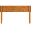 AFI Furnishings Orlando Full Modern Solid Wood Panel Headboard in Light Toffee - 3 of 4