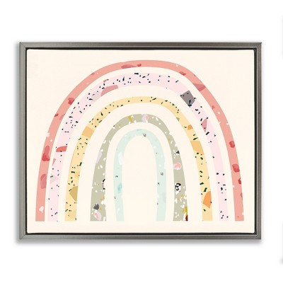 Stupell Industries Children's Abstract Pattern Rainbow, 21" x 17"
