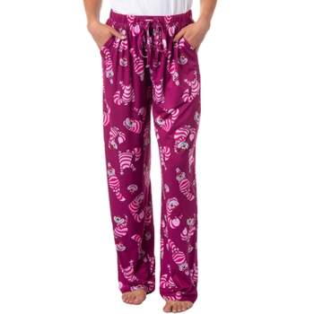 Disney Adult Aristocats Marie Expressions And Bows Pajama Sleep Lounge Pants  (l) Pink : Target