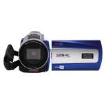 Minolta MN2K50NV 2.7K Quad HD 16x Digital Zoom IR Night Vision Video Camcorder (Blue)