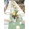 Wikineon Light Green Burlap Table Runner 2 Packs Rustic Farmhouse Fabric 13x108inch Rolls Party Garden Birthday Holiday Home Kitchen Decor - 2 of 4