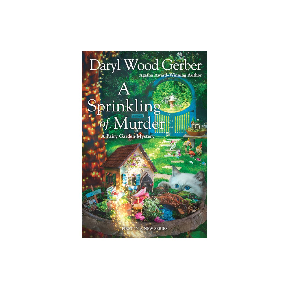 A Sprinkling of Murder - (A Fairy Garden Mystery) by Daryl Wood Gerber (Paperback)