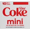 Diet Coke - 10pk/7.5 fl oz Mini-Cans - image 3 of 4