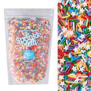 Sweets Indeed | Premium Sprinkle Mix (Jimmies, Nonpareils, Quin/Dextrose Shapes) - 1 of 3