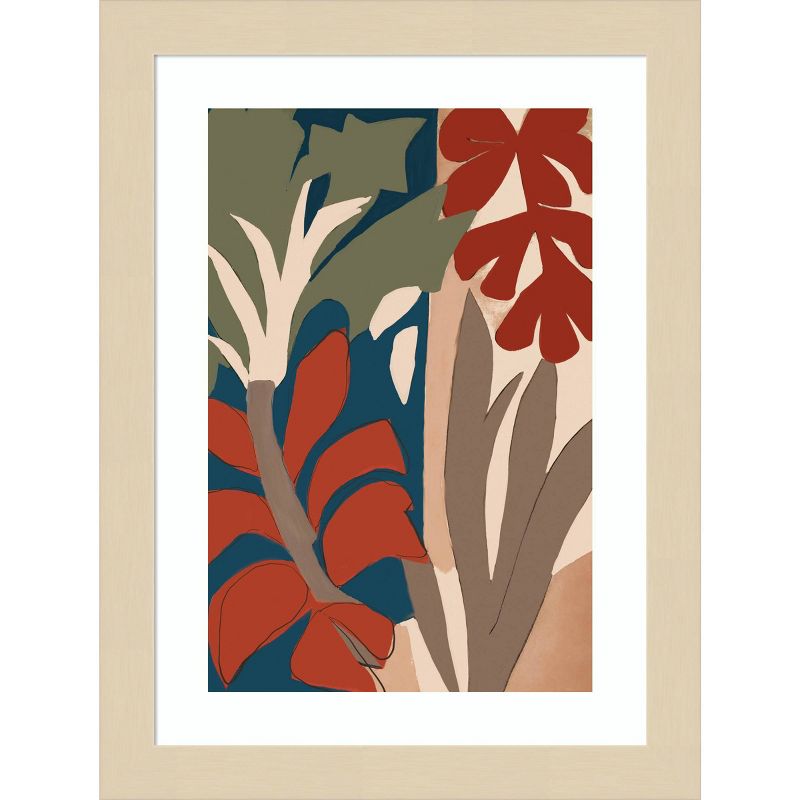 Amanti Art Botanical Impression No 1 by Treechild Wood Framed Wall Art Print, 1 of 7