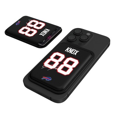 Keyscaper NFL Buffalo Bills Players Game Tactic Black Magnetic Credit Card Wallet